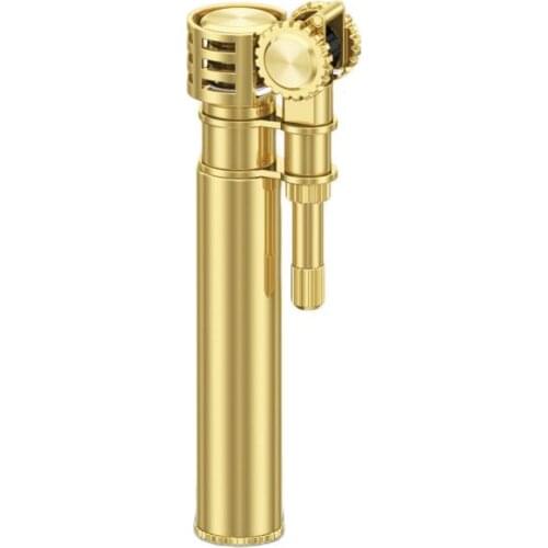 Chief Slim Brass Plating Oil Lighter Men Cigarette Lighter