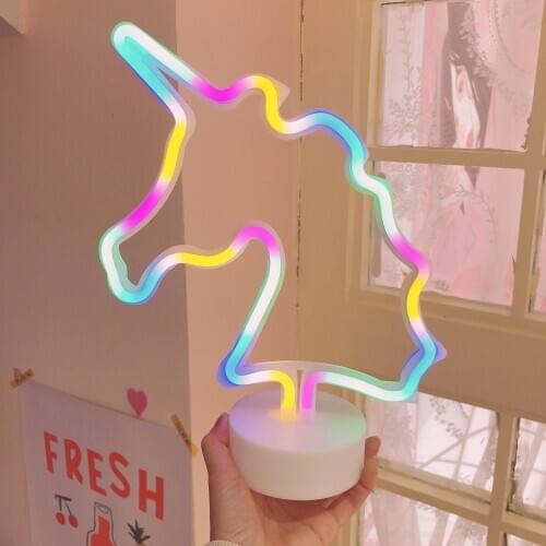 DIY Neon Llight Colorful Navidad Xmas Luces Led Decor for Room Home Party Wedding Decoration Gift Neon Lamp Not Rechargeable