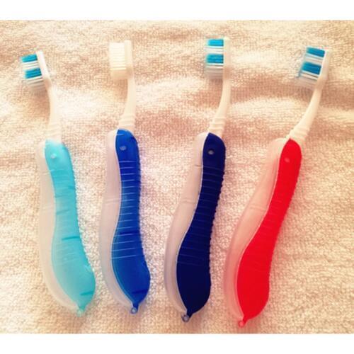 New Foldable toothbrush Hygiene Oral Portable Disposable Travel Camping Toothbrush Hiking Tooth Brush dental Tooth Cleaning Tool