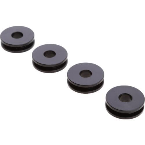 Detachable Windshield Replacement Bushing Grommets for Softail - Black High class quality and very durable