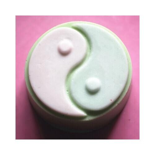 Silicone soap mold The eight trigrams shape fondant cake chocolate clay mould wholesale mould tools