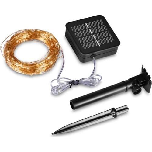 41m LED Outdoor Solar Lamp 400 LEDs String Lights Fairy Holiday Christmas Party Garland Solar Garden Waterproof Lights