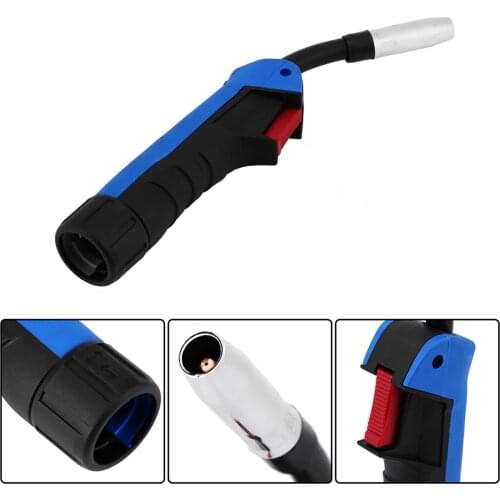 15AK Carbon Dioxide Welding Mig Welding Torch Head, MIG/MAG Torch Gun Part Head for 150A-250A Welding Machine