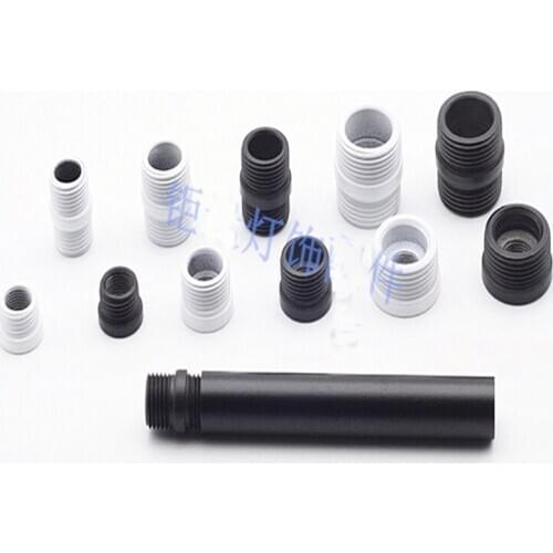 3pcs Floor lamp table lamp inner tube single double joint straight tube casing outer teeth to wire connector lighting access