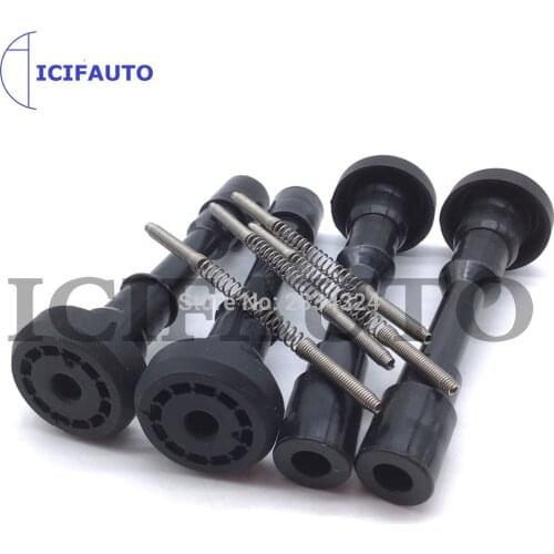 4 X Ignition Coils Rubber Boot Pack With Spring For Mitsubishi Lancer Mirage V 1.5 16V 099700-048,099700048