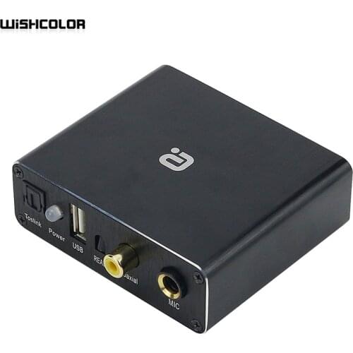 AH3 Bluetooth 5.0 Audio Receiver DAC w/ Coaxial Cable For K Song Speaker Amp U Disk Optical Coaxial