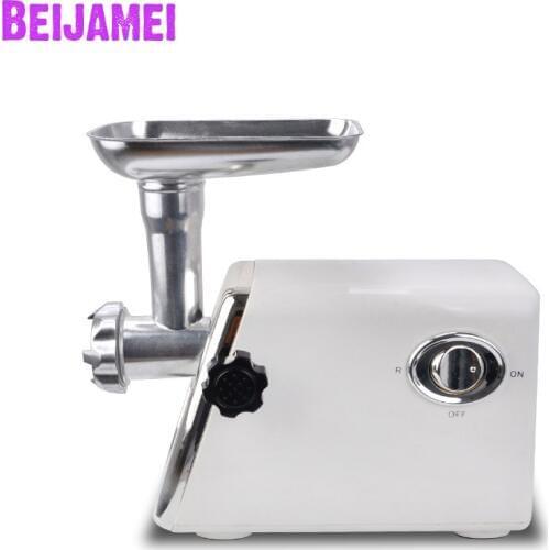Beijamei Stainless Steel Electric Meat Grinding Commercial Sausage Stuffer Mincer machine Sausage filler maker