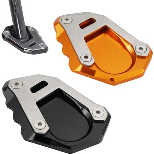 NiceCNC Kickstand Pad For KTM 790 ADV Adventure R 2018-2021 Side Stand Extension Kickstand Side Stand Enlarger Foot Plate