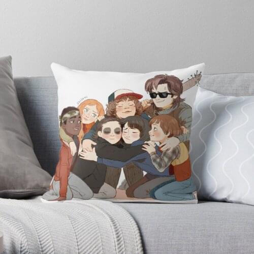 Big hug Throw Pillow Cushion Cover Polyester throw pillows case on sofa home living room car seat decor 45x45cm