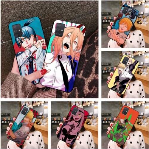 Anime C-Chainsaws Man Phone Case For Samsung Galaxy A52 A21S A02S A12 A31 A81 A10 A30 A40 A50 A70 A80 A71 A51 5G