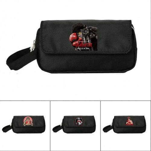 MEGALOBOX Pencill Case Women Cosmetic Cases Makeup Bag Child Girls Double Zipper pecill Bag Handbag Purse