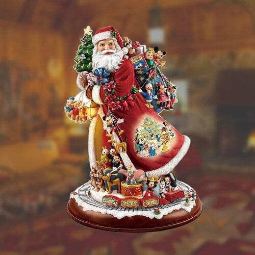 Environmental Christmas Tree Wall Stickers Rotating Sculpture Train Decor Paste Window Stickers Christmas Winter Home Decor