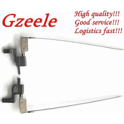 GZEELE NEW Laptop LCD Hinge set FOR HP Elitebook 8770w 8760W LCD Left Right Hinge 6055B0019201 6055B0019202 652528-001