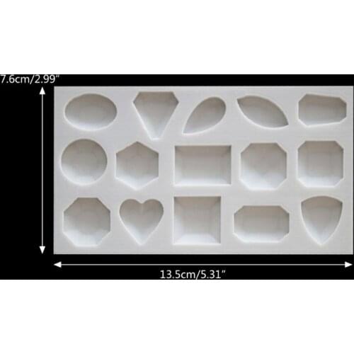 Cabochon Gemstone Silicone Mold Large Oval Round Shape Resin Epoxy Jewelry DIY