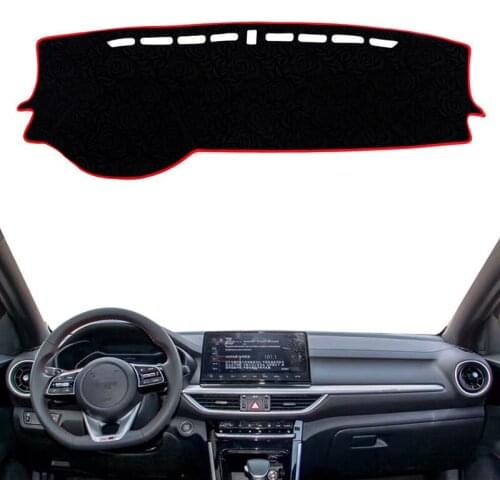For Kia Forte Cerato K3 2019 2020 BD Dashmat Dashboard Cover Pad Mat Dash Sun Shade Instrument Protective Carpet Car Accessories