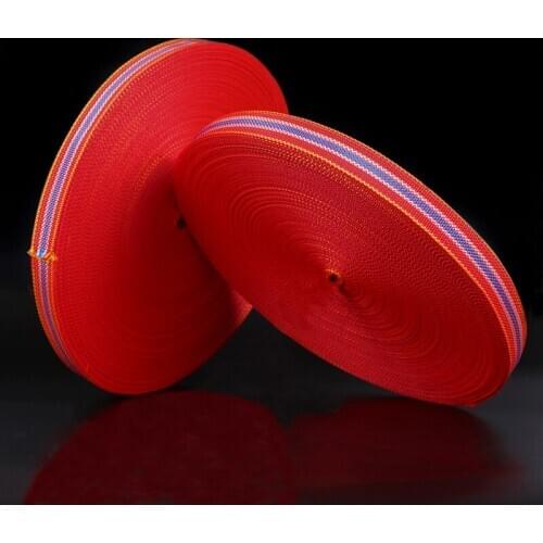 50 meters 2.5/2.8cm width colorful Webbing Binding belt tape packing belt strong ribbon car truck binding Straps rope