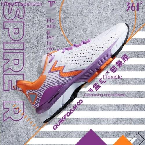 361 Degree sneakers men running shoes walking sneaker Shoe cushion elasticity mens sports shoe 2021 marathon