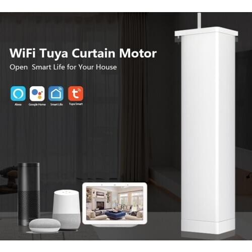 Smart Curtain Motor Intelligent Wifi For Smart Home Device Wireless Remote Control Via Mi smart life Home APP,curtain track