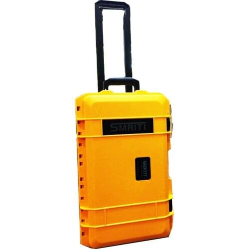 Waterproof trolley case toolbox tool case Protective Camera Case equipment box with pre-cut foam shipping free 510*290*195mm
