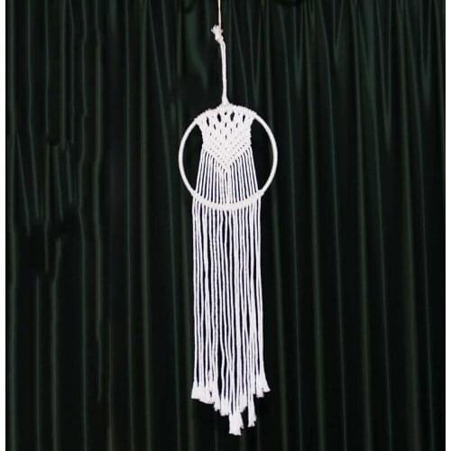 1Pc Handmade Dream Catcher Wind Chimes Home Hanging Craft Gift Dreamcatcher Ornament Car Hanging Bedroom Decoration atrapasueños