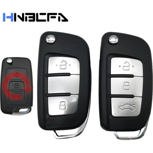 2/3 Button Modified Remote Key shell For Geely Emgrand 7 EC7 EC715 EC718 Emgrand7 EC7-RV EC715 EC718-RV Car Folding Key Case Fob