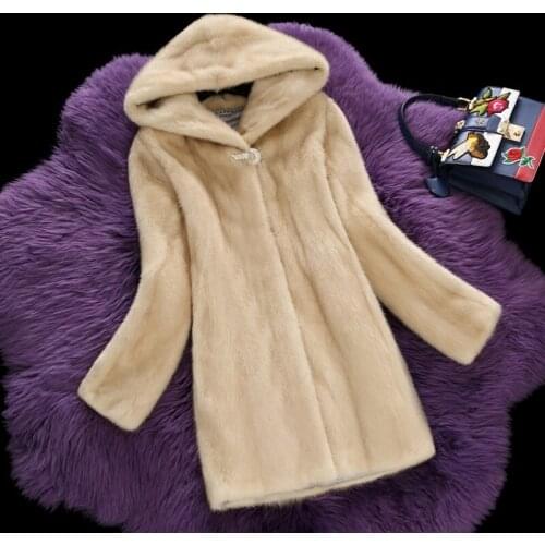 2021 Brand luxury women natural mink fur jacket long style With sashes elegant lady high quality winter fur coat CRJ013