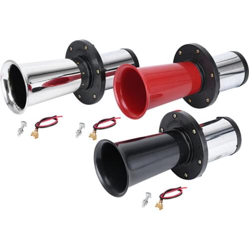 110Db 12V Large Chrome Retro/Antique Style Classic Car Trumpet/Klaxon Horn Hot Selling Market Trend Car Horn