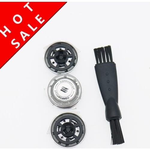 3pcs Shaver Razor Blades Heads Replacement Shaving For Philips HQ8 HQ7180 HQ7140 7745X 7775X HQ7740 HQ7742 AT830 AT890 PT710