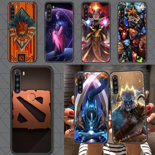 Game dota dota2 Phone case For Xiaomi Redmi Note 7 7A 8 8T 9 9A 9S 10 K30 Pro Ultra black trend shell tpu cell cover pretty