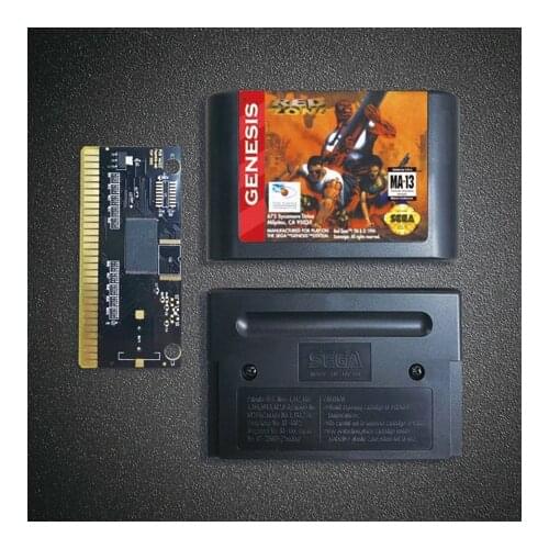 Red Zone - 16 Bit MD Game Card for Sega Megadrive Genesis Video Game Console Cartridge