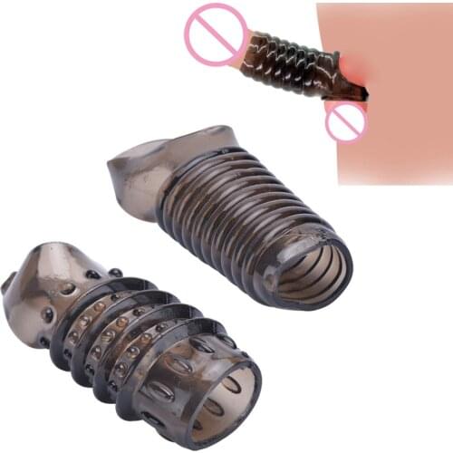 Sex Toys Penis Ring Cock Lock Sperm Ring Delay Ejaculation Penis Extender Sleeve Male Chastity Cage Gay Adult Game Sex Products