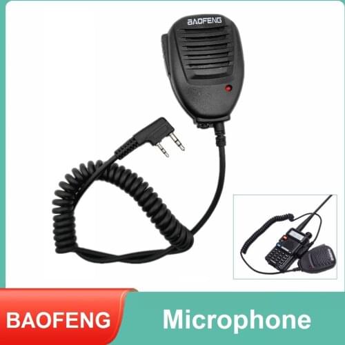 Walkie Talkie Microphone for Baofeng UV-5R UV-5RA UV-6R BF-888S Ham CB Radio Station Two Way Radio Transmitter Accessories