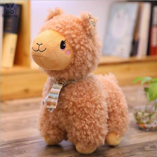 BOLAFINIA sheep Baby alpaca children plush toys animal kids baby Christmas birthday gift stuffed toy