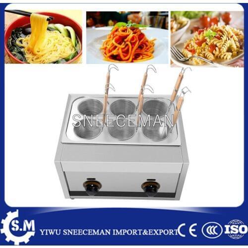 Noodle stove with six baskets Hot sale electric pasta cooker