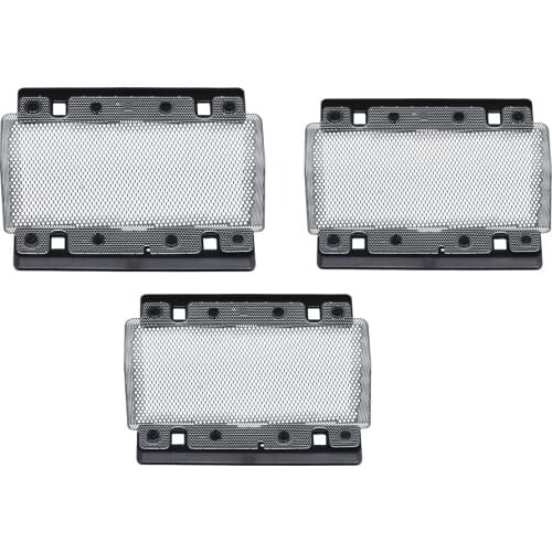 3pcs Shaver Replacement Head Screen Foil for Braun Shaver 3305 3310 3315 3600 3614 3615 3000 3710 3612 5449 Razor Mesh Grid