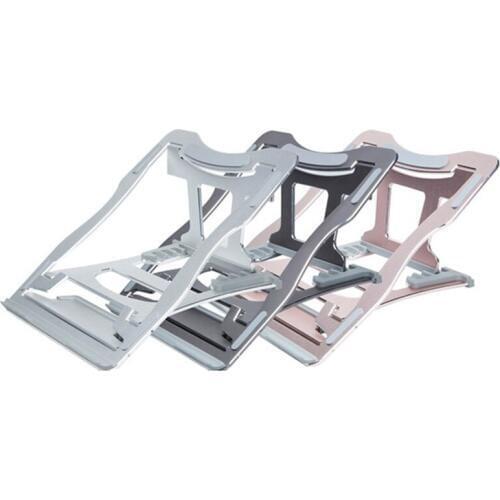 Aluminum Alloy Folding Laptop Stand Adjustable Laptop Desktop Cooling Base Portable Notebook Bracket Support Lift Laptop Holder