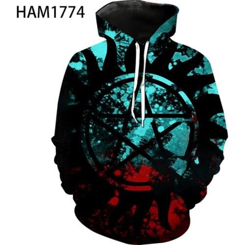 Super Natural Hoodie 2021 Spring and Summer New 3D Printing Trend Fashion Youth Children Cool Big Mens Sportswear