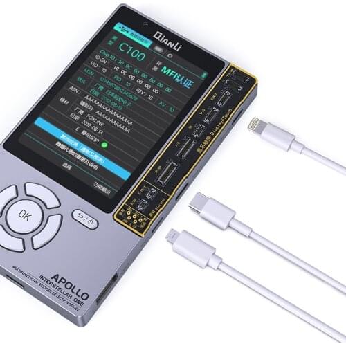 Qianli Apollo 6 In 1 Restore Detection Device for 11 Pro Max XR XSMAX XS 8P 8 7P 7 True Tone Battery Headset Baseband Repair