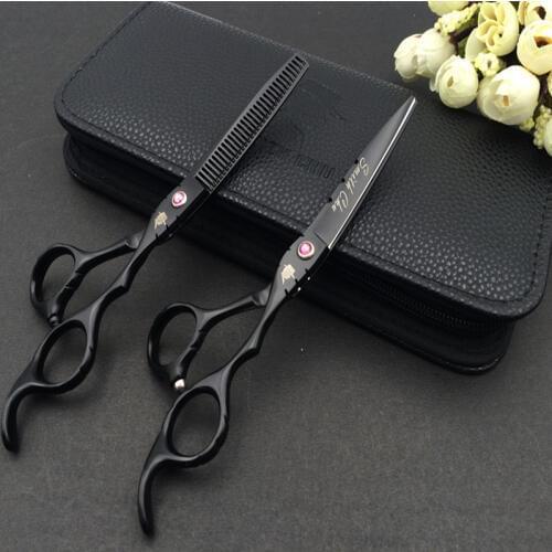 High quality SMITH CHU 6.0 Professional hair scissors hairdressing scissors barber scissors hair cutting shears thinning