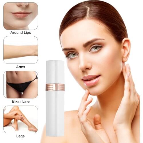 Facial Hair Remover Lady Shaver Mini Painless Razor Eyebrow Trimmer Electric Body Epilator Hair Shaving Razor