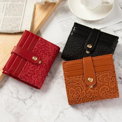 Womens Small Wallet Vintage Short Banknote Money Bag Credit Card Holder Case Portable Fashion PU Leather Hasp Mini Coin Purse