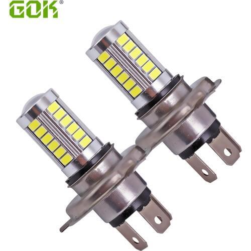 1pcs Car Led fog lamp H4 33smd 5730 Led Chip 30W Car Auto Motorcycle Motor H7 h11 9006 h4 led Driving Headlight Fog Light Bulb