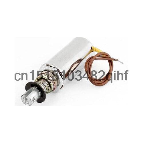 DC 12V 0mm 1.0Kg Pull Type Tubular Electric Electromagnet Solenoid Actuator