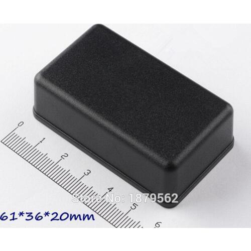 [2colors] plastic project box small box for electronic plastic enclosure ip55 lcd black abs junction box 61*36*20mm
