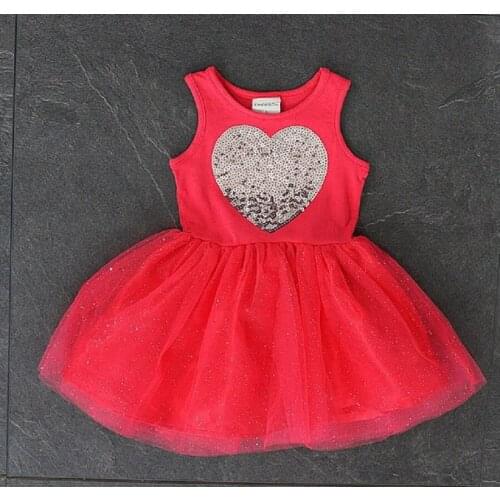 2020 Girl Dresses Solid White RED Girls Dress Summer Style Childrens Clothing Kids Dresses For Girl Vestido Infant Clothes