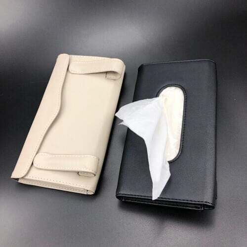 Car Sun visor Tissue Boxes Case For Kia Rio K2 K3 K5 K4 K9 K900 KX3 KX5 KX7 Cerato Soul Forte Sportage