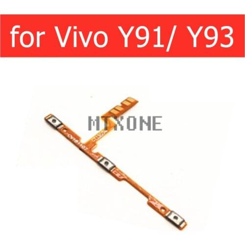 For Vivo Y91/ Y93 Power Volume Side Key button Flex Cable for Vivo Y91/ Y93 On Off Switch Flex Cable Replacement Repair Parts