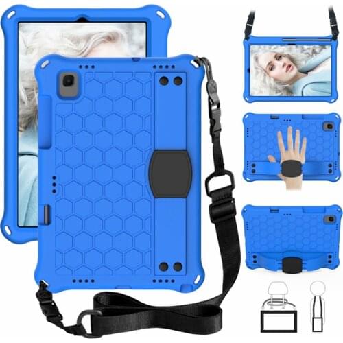 Kids Shell For Samsung Galaxy Tab S5e 10.5 Inch 2019 SM-T720 SM-T725 Case Shock Proof EVA full body Tablet Cover Funda+Straps