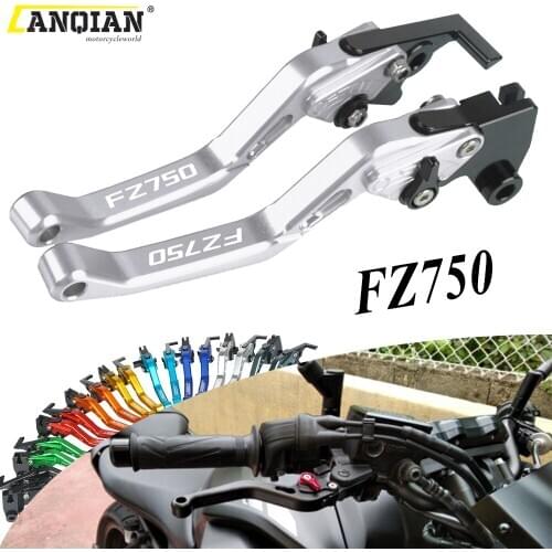 For YAMAHA FZ750 1985 1986 1987 1988 Motorcycle Accessories Aluminum Adjustable Foldable Extendable Brake Clutch Levers FZ 750