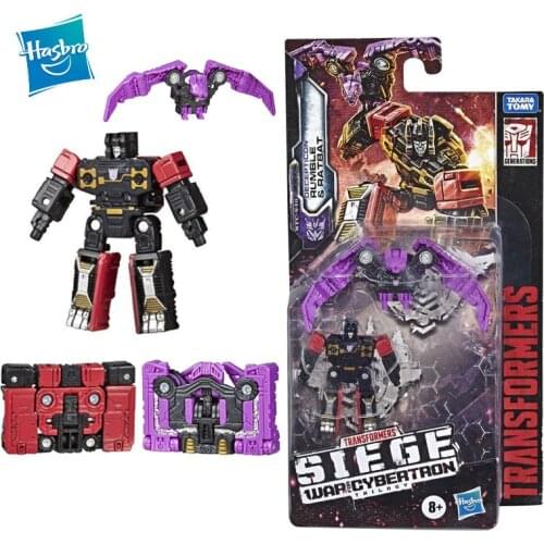 Hasbro Transformers Cybertron Microwarriors Investigation Team Rumble Soundwave Christmas Gift for Childs Birthday Toys